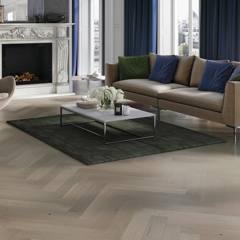 Stejar Marzipan Muffin Herringbone 130 photo1